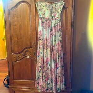 Maxi flowers dress